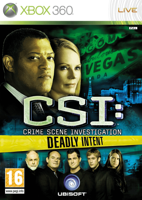 CSI: Hard Evidence box art for Xbox 360